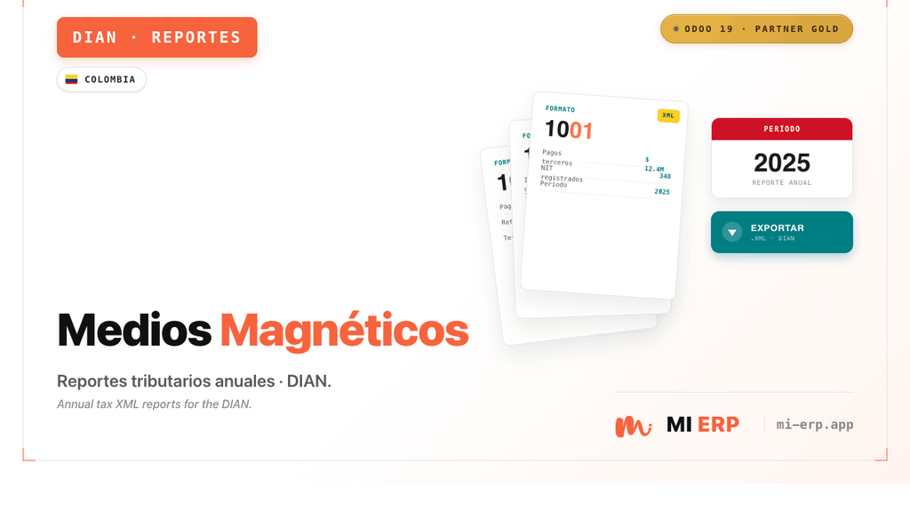 Colombia: Medios Magnéticos