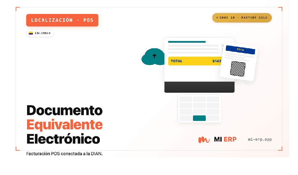 Colombia: POS elektronisch gelijkwaardig document (DIAN)
