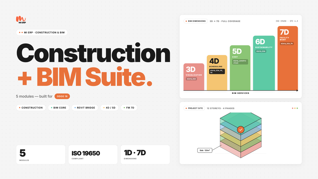 MY ERP BIM Suite — Construction & BIM Complete